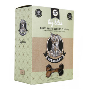 CUTHBERTS Biscuit Large Bites Roast Beef&Veg1kg