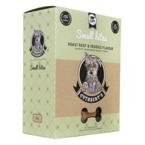 CUTHBERTS Biscuit Sml Bites Roast Beef&Veg1kg
