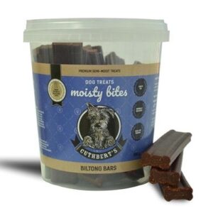 CUTHBERTS Treats S/Moist Biltong Bars 500g Tub