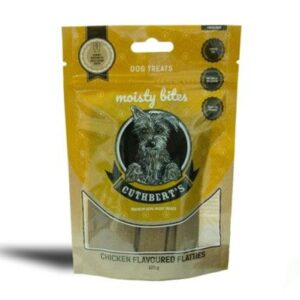 CUTHBERTS Treats S/Moist Chk Flatties 120g pouch