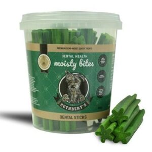 CUTHBERTS Treats S/Moist Dental Sticks 120g pouch