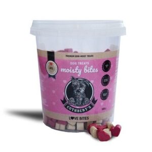 CUTHBERTS Treats S/Moist Love Bites 500g Tub
