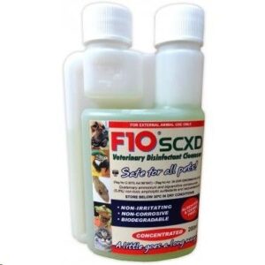 F10 SCXD Vet Disinfectant cleaner 200ml (green)