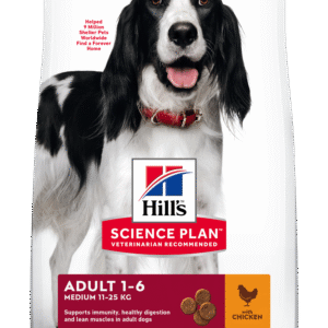 HILL'S SCIENCE PLAN Adult Medium Dry Dog Food Chicken Flavour