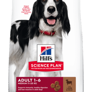 HILL'S SCIENCE PLAN Adult Medium Dry Dog Food Lamb & Rice Flavour