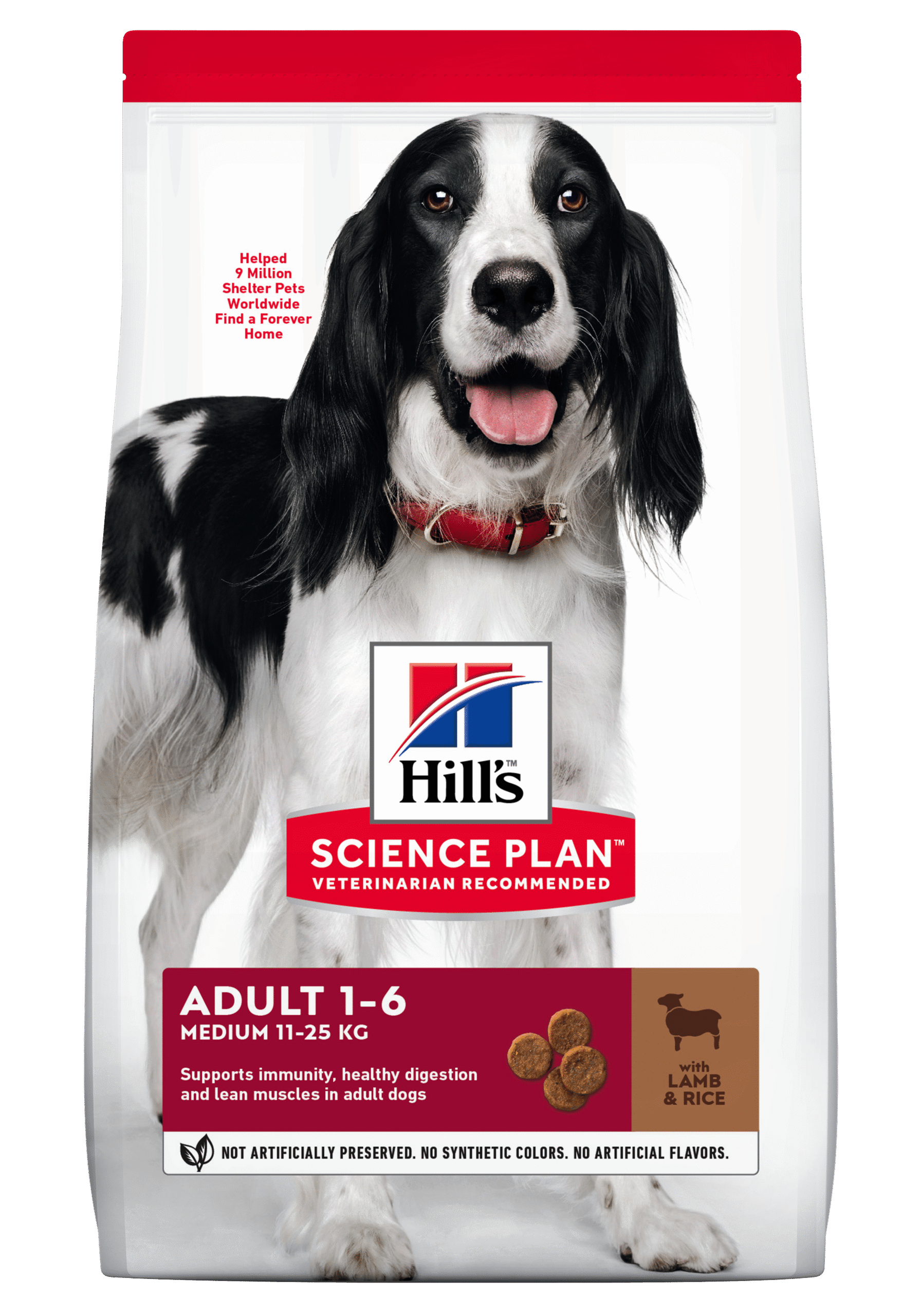 HILL'S SCIENCE PLAN Adult Medium Dry Dog Food Lamb & Rice Flavour