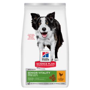 HILL'S SCIENCE PLAN Adult 7+ Senior Vitality Medium Dry Dog Food Chicken Flavour