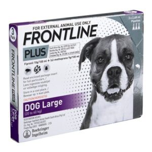 Frontline Plus Dog Lrg (20-40KG) 3 PIP