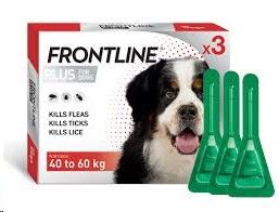 Frontline Plus Dog XL (40-60KG) 3 PIP