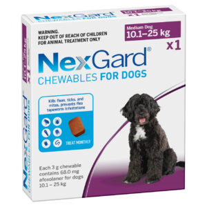 NexGard (10-25kg) Lrg (Purple) 1 Sgl