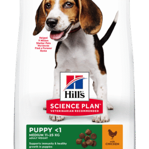 HILL'S SCIENCE PLAN Puppy Medium Dry Dog Food Chicken Flavour