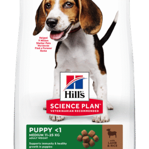 HILL'S SCIENCE PLAN Puppy Medium Dry Dog Food Lamb & Rice Flavour