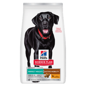 HILL'S SCIENCE PLAN Perfect Weight & Active Mobility  Large Breed Dry Dog Food Chicken Flavour - 12kg