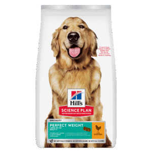 HILL'S SCIENCE PLAN Adult Perfect Weight Large Breed Dry Dog Food Chicken Flavour - 12kg
