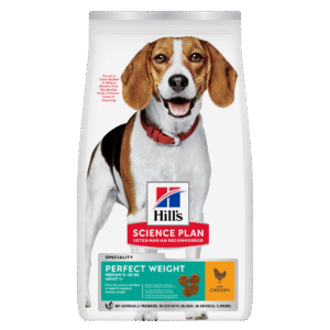HILL'S SCIENCE PLAN Adult Perfect Weight Medium Dry Dog Food Chicken Flavour - 12kg