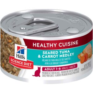 HILL'S SCIENCE PLAN Adult Wet Cat Food Tuna and Carrot Flavour - 79g
