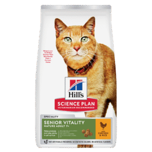 HILL'S SCIENCE PLAN Adult 7+ Senior Vitality Dry Cat Food Chicken Flavour