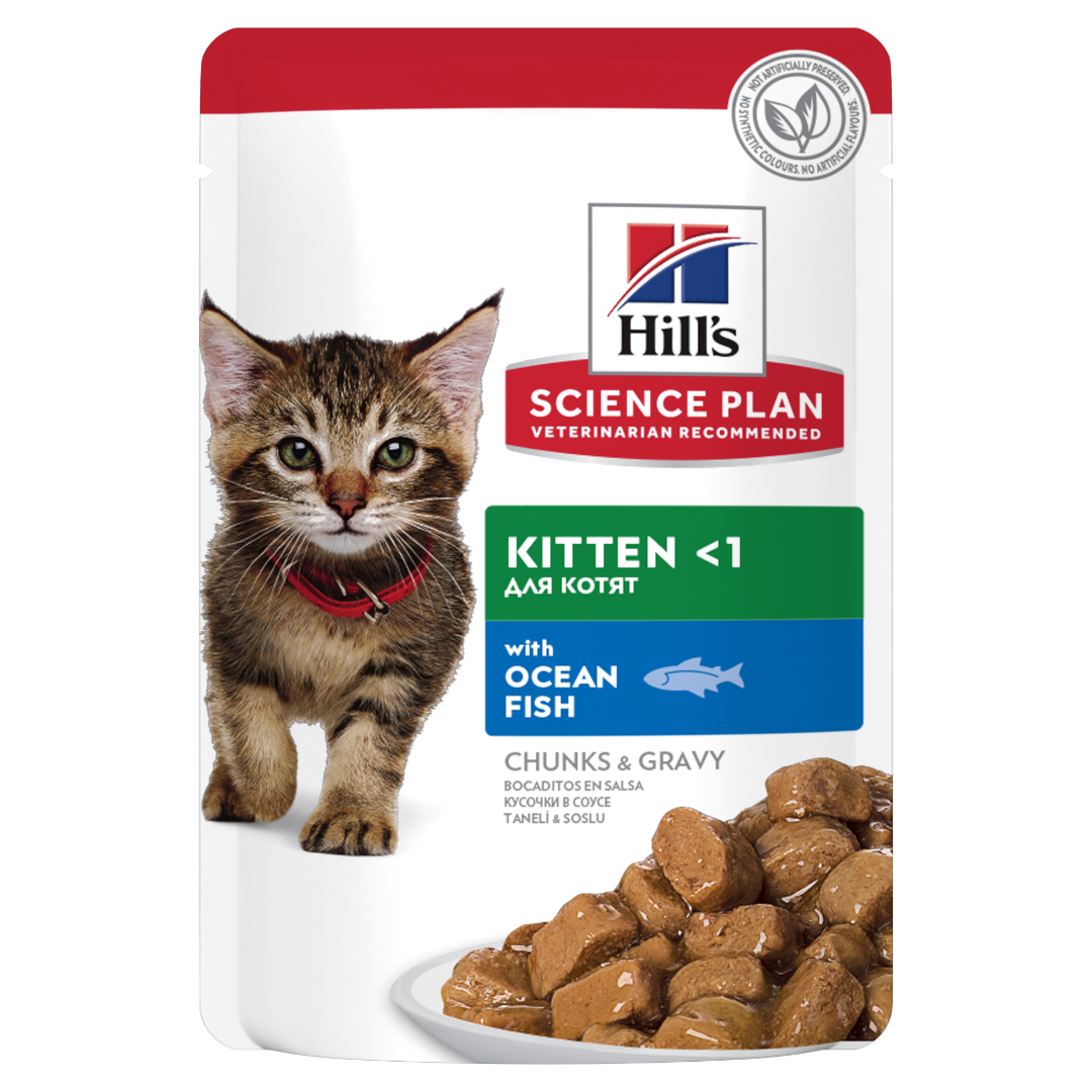 HILL'S SCIENCE PLAN Kitten Wet Food Ocean Fish Flavour - 85g